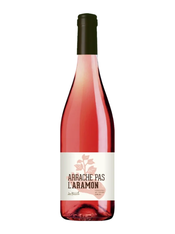 Cuvée Arrache pas l'Aramon, rosé de cépage Aramon du Domaine Les Païssels