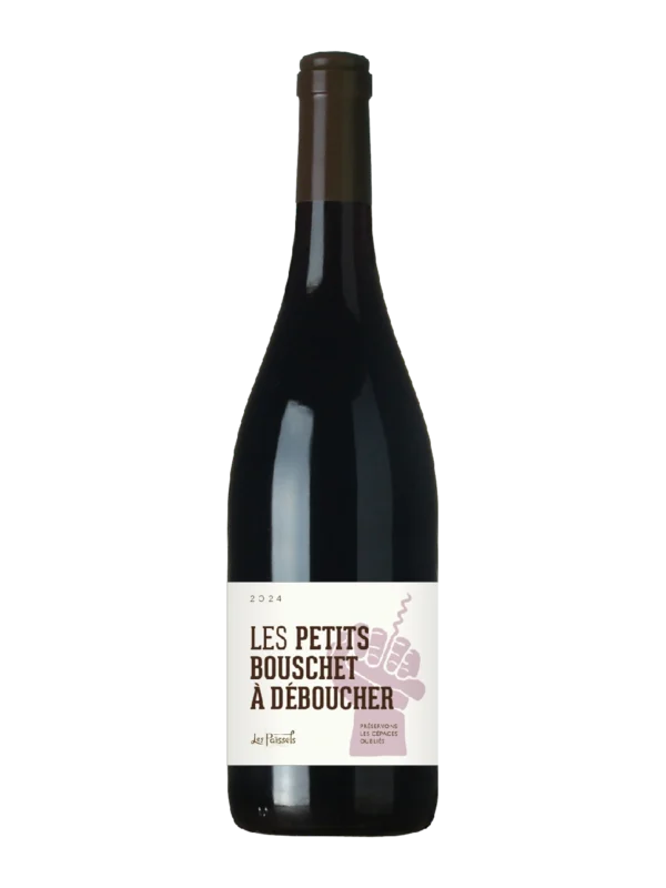 Cuvée Les Petits Bouschet à Déboucher, cuvée de cépage rare Petit Bouschet du Domaine Les Païssels